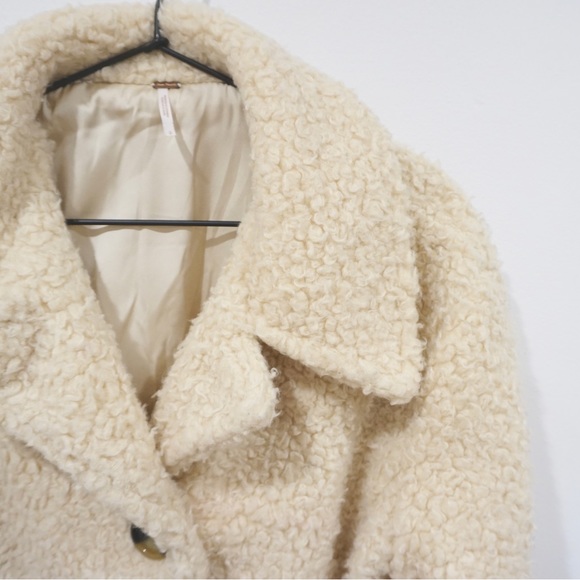 HP✨FREE PEOPLE So Soft Cozy Peacoat - Picture 6 of 13